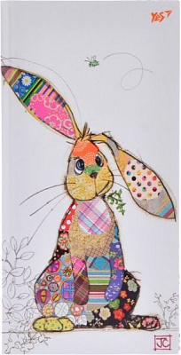 Блокнот BugArt. White rabbit 20х10 см YES