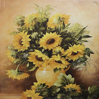 Репродукция Sunflower 1 80x80 см 