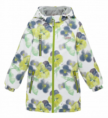 Куртка детская для девочки JOIKS р.110 желтый EW-07 
