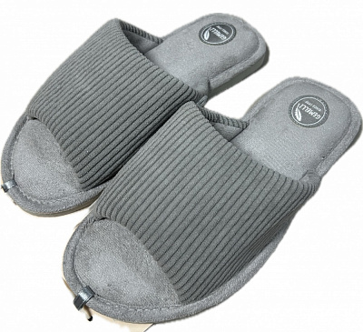 Капці домашні Gemelli Легкість р.38 сірий