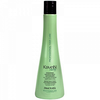 Шампунь Phytorelax Laboratories Keratin Curly для кучерявого волосся 250 мл