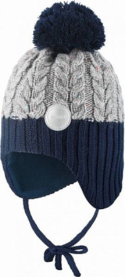 Шапка Reima Pakkas р.48 темно-синий 518565 