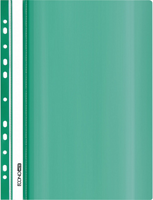 Скоросшиватель з перфорацією А5 фактура глянець Economix E31506-04