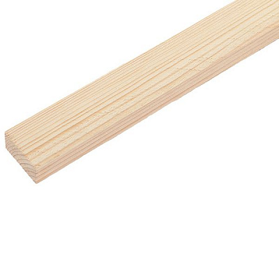 Рейка Ліра срощенная 20х40х1000 мм сосна