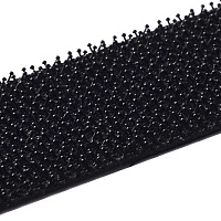 Лента-застежка самоклеющаяся HPX ZIP FIX грибок 20 мм черная