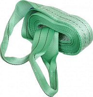 Трос буксировочный ТКС 6м 9т (петля-петля) зеленый