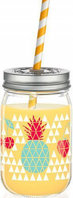 Банка для напоїв MAKE IT TAKE IT 450 мл жовта Ritzenhoff