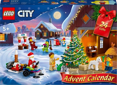 Конструктор LEGO City Новогодний календарь LEGO® City 60352