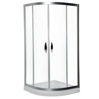 Душова кабіна АМ РМ Bliss Round 3/4 (W55E-301-090CM) 90x90 см матове скло