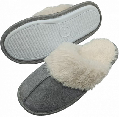 Тапки домашние La Nuit Home Алма р.40 серый
