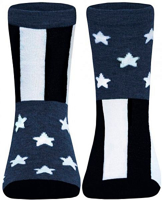 Шкарпетки дитячі Conte-Kids Tip-Top Веселі ніжки 280 17С-10СП р.20 темно-синій