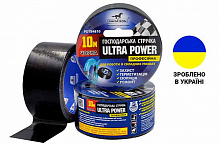 Лента клейкая хозяйственная Ultra Power черная 48 мм х 10 м Mustang 