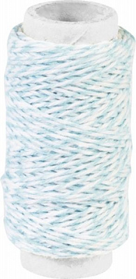 Нить декоративная двойная голубая 20 м 2162660014 1 шт. Knorr Prandell