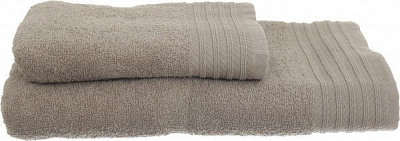 Набор полотенец махровых 2 шт. Soft бежевый Durutex 