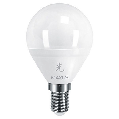 Лампа LED Maxus Sakura G45 5 Вт 3000K E14 теплый свет
