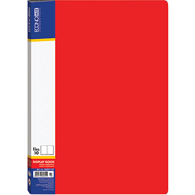 Папка Economix E30601 з 10 файлами