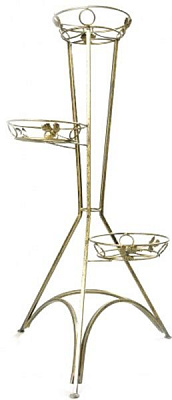 Підставка Ferrum Decor Вежа 3 55x95 см золотий