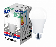 Лампа светодиодная Techlamp 12 Вт A60 матовая E27 220 В 4000 К 