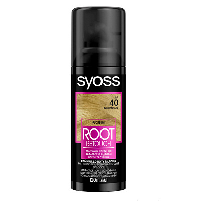 Спрей тонуючий Syoss Root Retoucher русий 120 мл