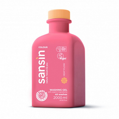 Гель для прання для машинного прання Sansin Heat Flow 2 л