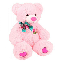 Іграшка Копиця Ведмедик Бублик 01 рожевий 60 см 21003-6