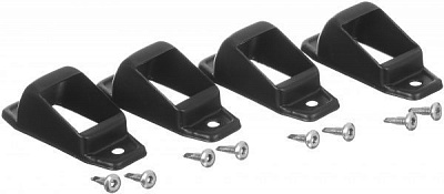 Комплект Комплект к ограждению (ступени) 4 кронштейна, 8 винтов (40307507)