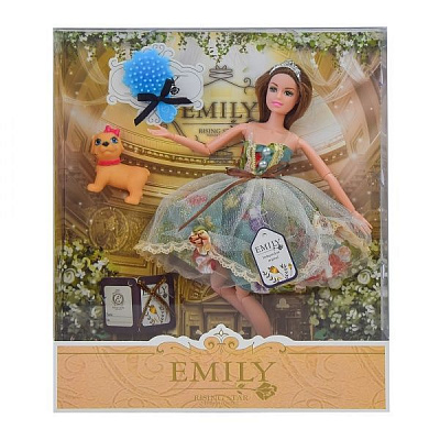 Кукла Shantou Emily QJ078B с аксессуарами