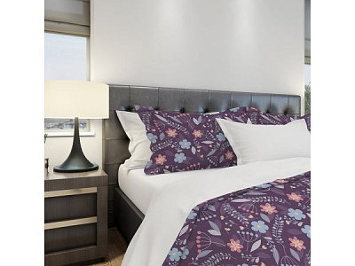 Наволочка Фіолетове поле 70x50 см