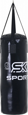 Боксерский мешок SPORTKO 70x35 см 15 кг черный