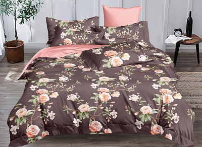 Комплект постельного белья Elisia 2.0 разноцветный принт SoundSleep 