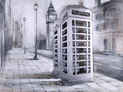 Картина Биг Бен 90x120 см F696A 