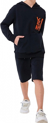 Комплект Smil 2 предмета для мальчика р.140 черный 117343 