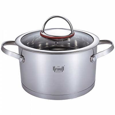 Каструля з кришкою Grand Chef 2,6 л 18 см 26-308-002 Krauff