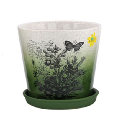Горшок цветочный Континент JJ10825-M 13.5х13.5х11.5 см