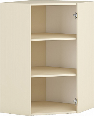 Шкаф верхний Грейд угловой (ТОП) 600x927x600 мм ваниль 