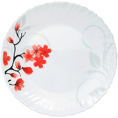 Тарелка десертная Santorin Сакура 21.5 см