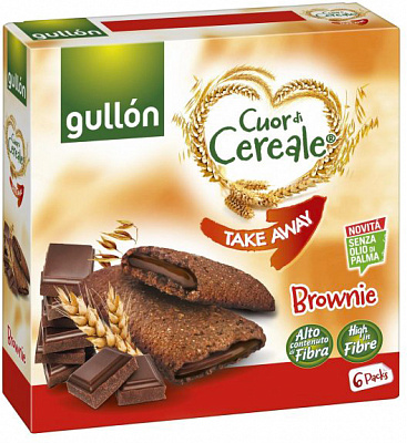 Печенье Gullon CDC Takeaway Brownie 202 г 