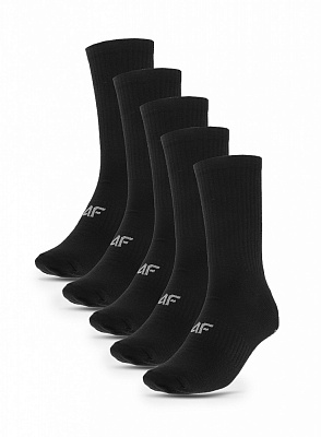 Носки 4F SOCKS CAS M285 (5PACK) 4FWMM00USOCM285-20S р.43-46 черный