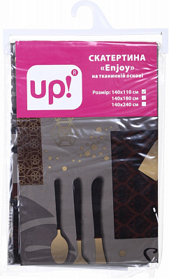 Скатертина Enjoy 140x110 см різнокольоровий UP! (Underprice)