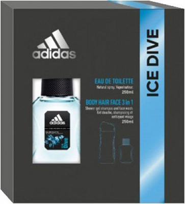 Подарунковий набір Adidas ПН Adidas муж. Ice Dive(edt 50ml+SG250ml (51353181)