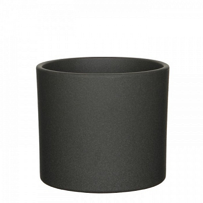 Вазон керамічний Edelman Era 19,5 см круглий 4,1 л пісочний/темно-сірий (1035848)
