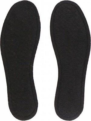 Стельки для обуви флизелиновые Роллі 36-37 черный