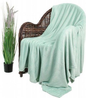 Плед Basic 160x200 см салатовый La Nuit 