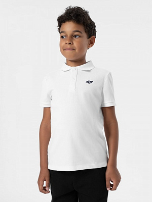 Поло 4F TSHIRT M295 4FJSS23TTSHM295-10S р.122 білий
