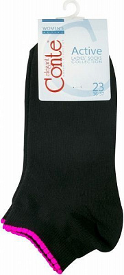 Носки Conte ACTIVE хлопковые р. 23 черный 