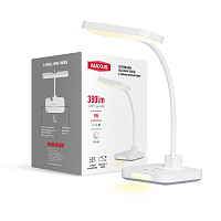 Настільна лампа акумуляторна Maxus 5 Вт білий 1-MDL-5W-WBS