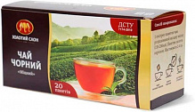 Чай чорний Золотий Слон Міцний 4820186121360 20 шт. 1,3 г 