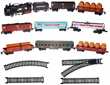 Игровой набор Big Motors Железная дорога с 9 вагонами 19033-8