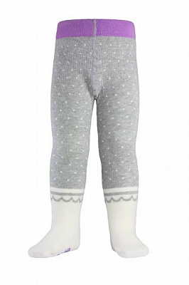 Колготки дитячі Conte-Kids Tip-Top 383 р.80-86 сіро-бежевий