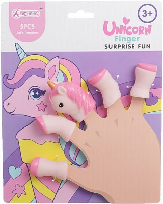 Набір іграшок на пальці Unicorn 2 5 насадок 1075A